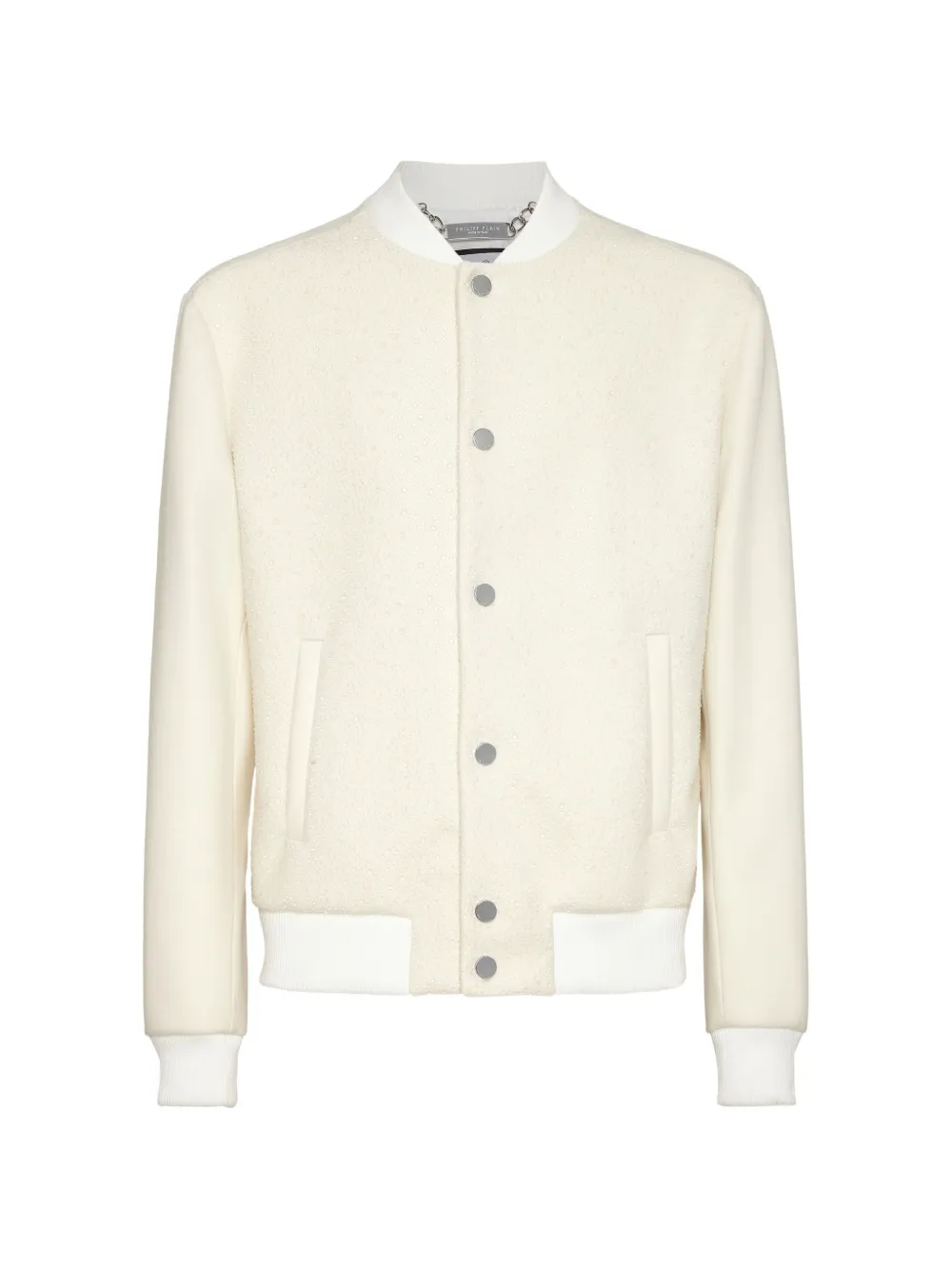 Philipp Plein Bomber con strass - Toni neutri