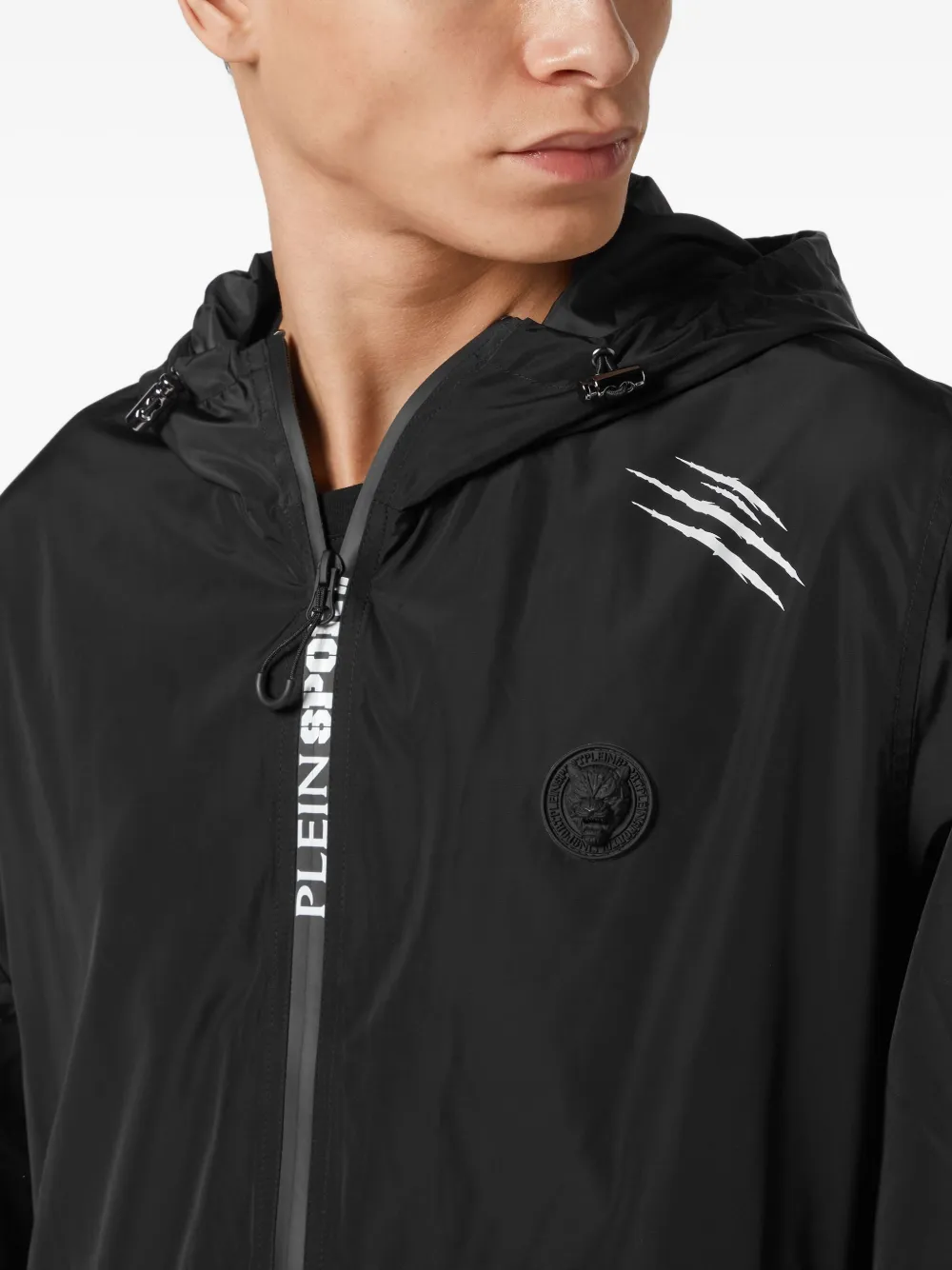 Plein Sport Hooded Windbreaker