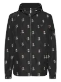Philipp Plein Teddy Bear hooded jacket - Black