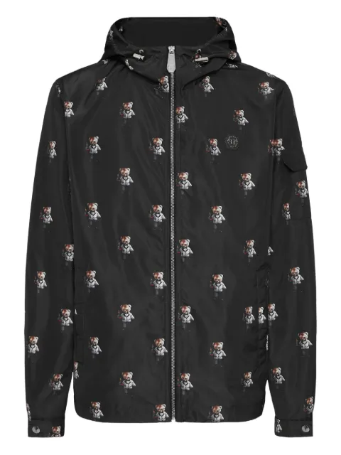 Philipp Plein Teddy Bear hooded jacket