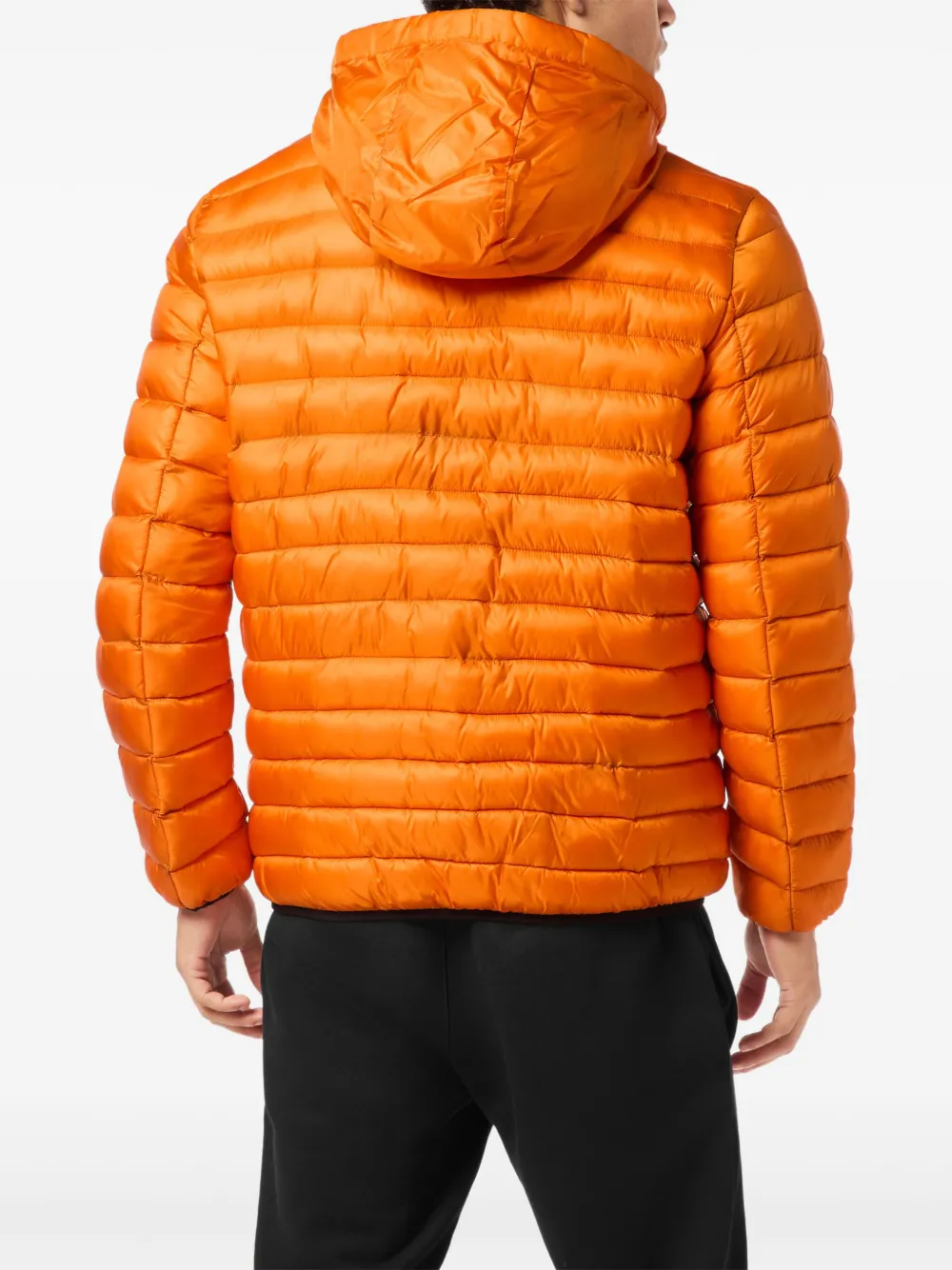 Plein Sport Gevoerd jack met capuchon Oranje