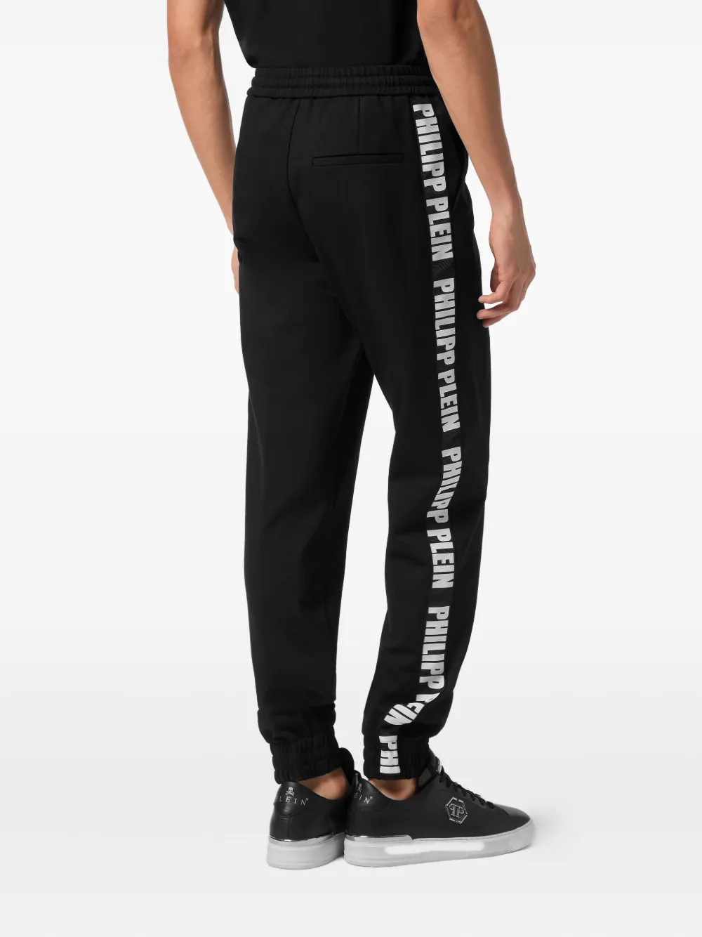 Philipp Plein Trainingsbroek met logoband Zwart