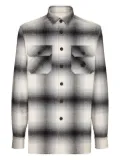 Philipp Plein plaid overshirt - Neutrals