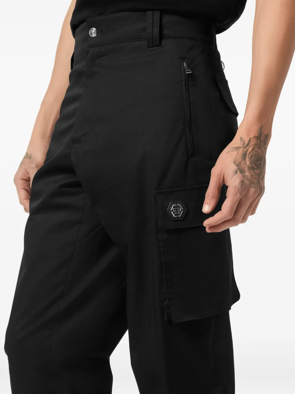 Philipp Plein Cargo joggingbroek Zwart