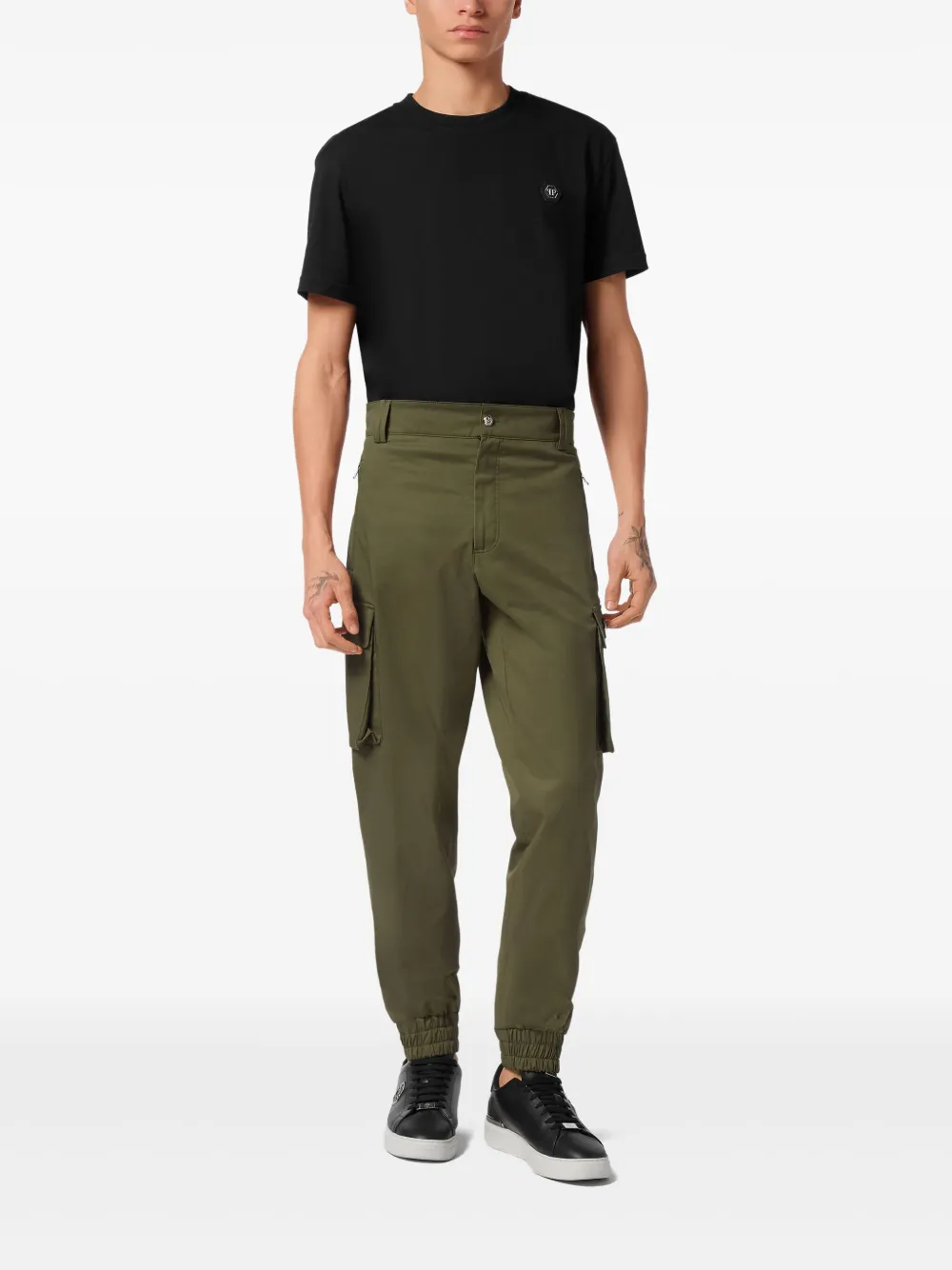 Philipp Plein basic cargo joggers | Tapered Pants | Image 2