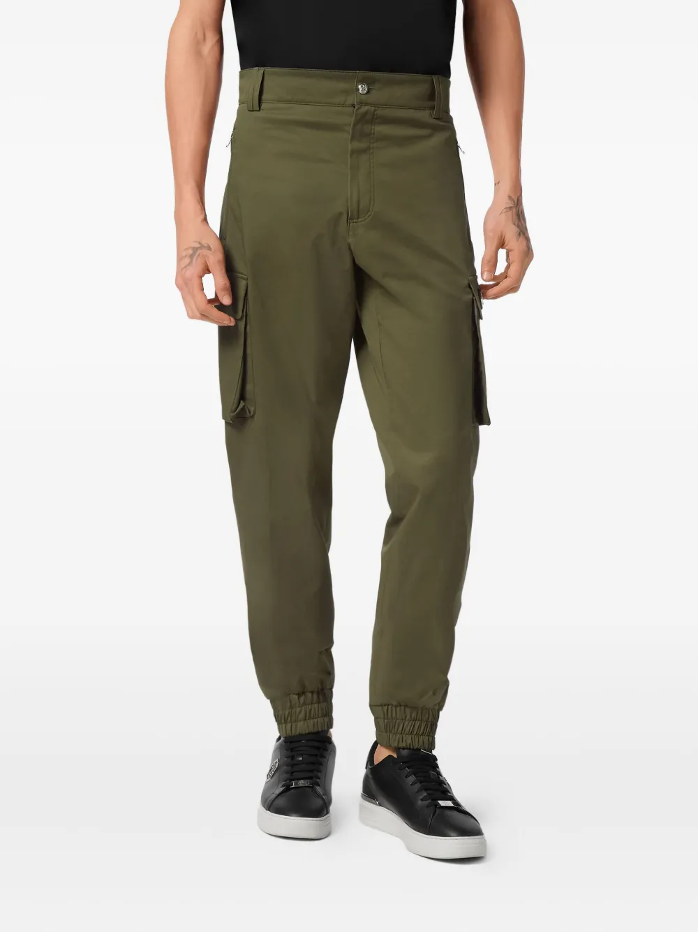 Philipp Plein Cargo joggingbroek Groen