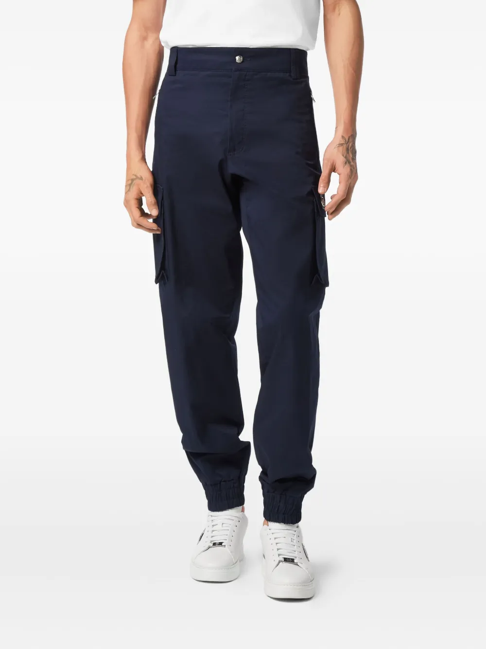 Philipp Plein Cargo joggingbroek Blauw