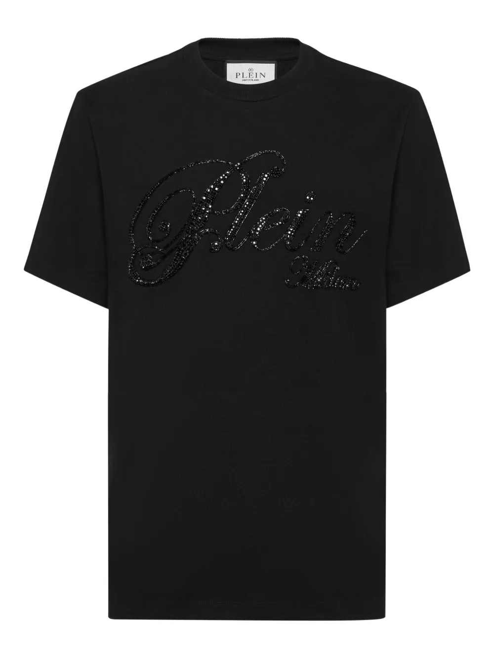 Philipp Plein playera con detalles de strass | negro | Image 1