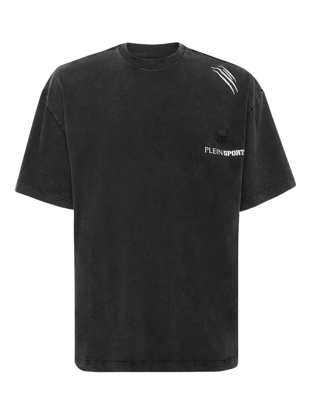 Plein Sport ロゴ Tシャツ - ブラック Plein Sport ロゴ Tシャツ - ブラック