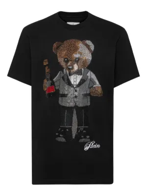 Philipp Plein Camiseta Teddy Bear | Preto | FARFETCH BR