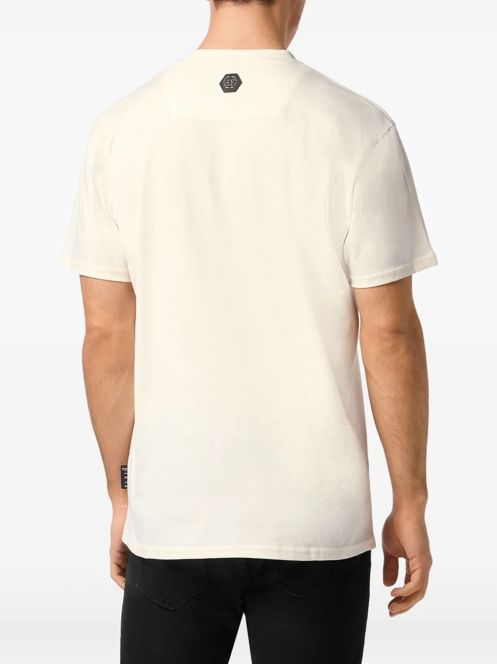 Philipp Plein T-shirt met logoprint Wit