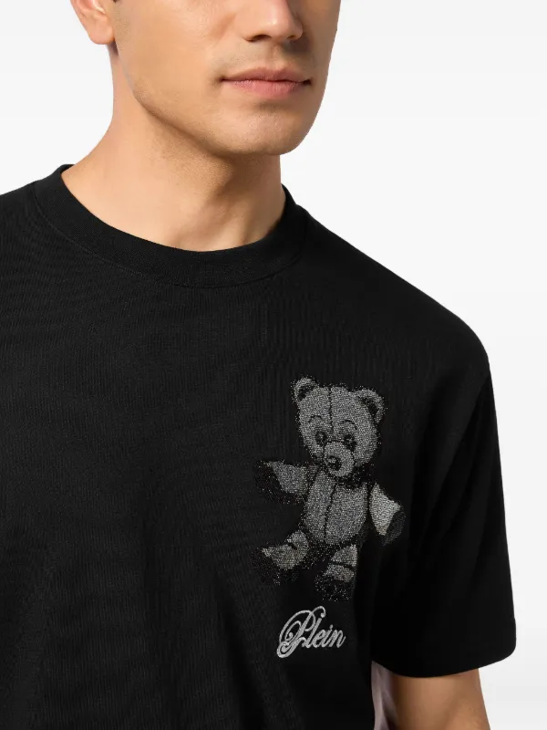 Philipp Plein テディベア Tシャツ | ブラック | FARFETCH JP