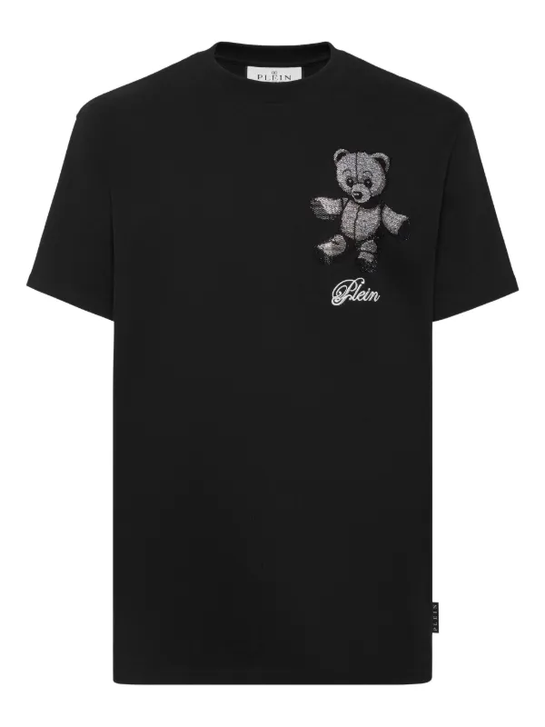 Philipp Plein テディベア Tシャツ | ブラック | FARFETCH JP