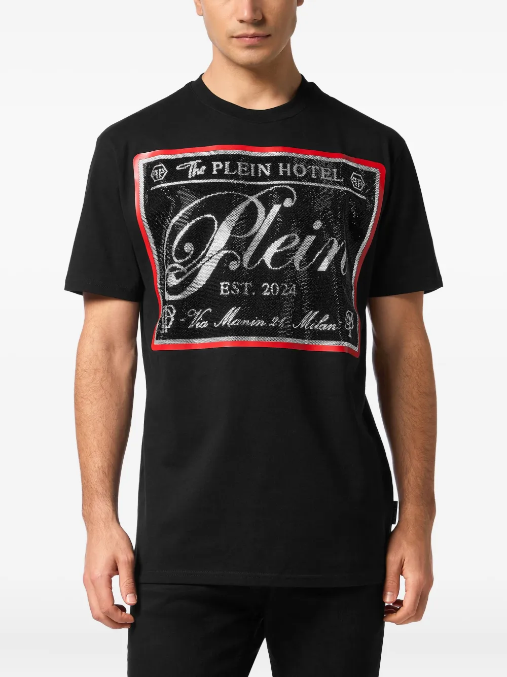 Philipp Plein logo-embellished T-shirt | T-Shirts | Image 2