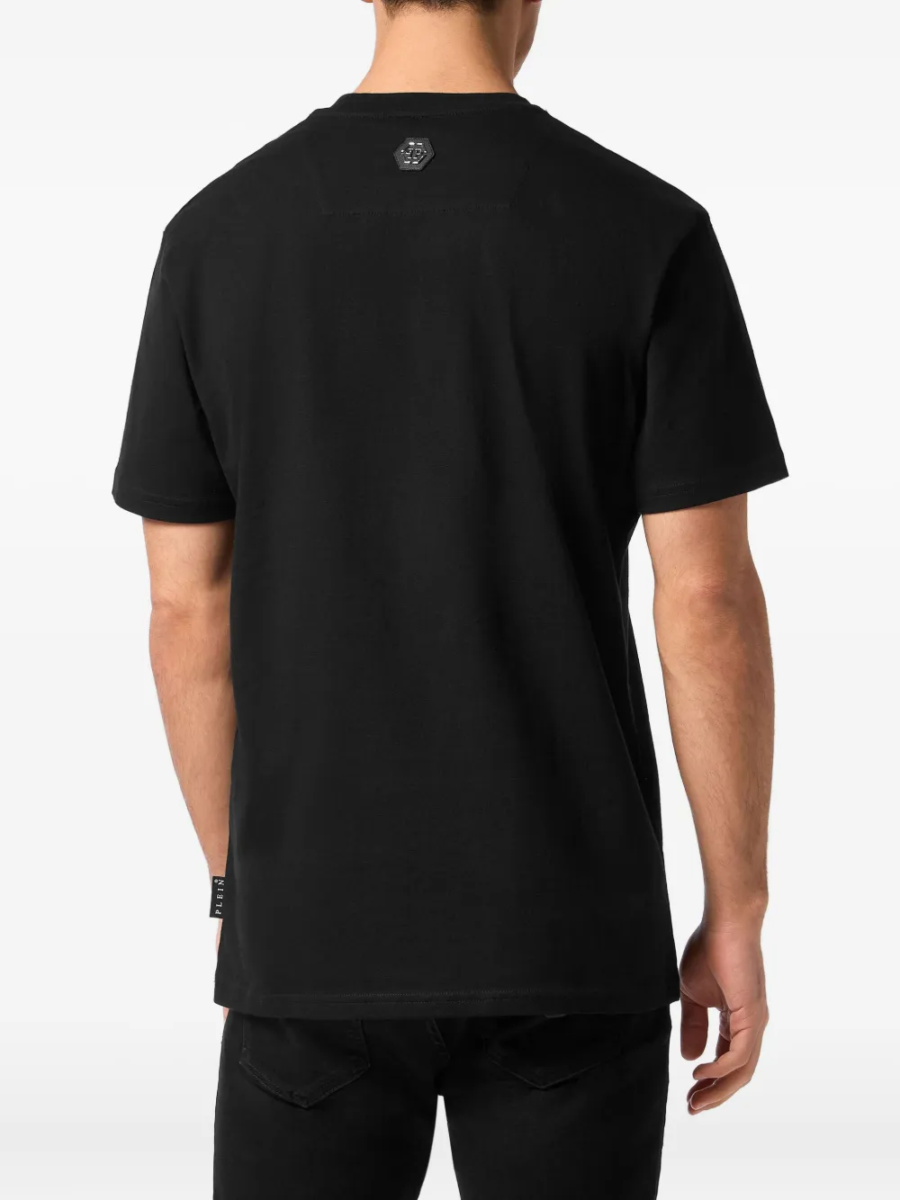 Philipp Plein T-shirt met logoprint Zwart