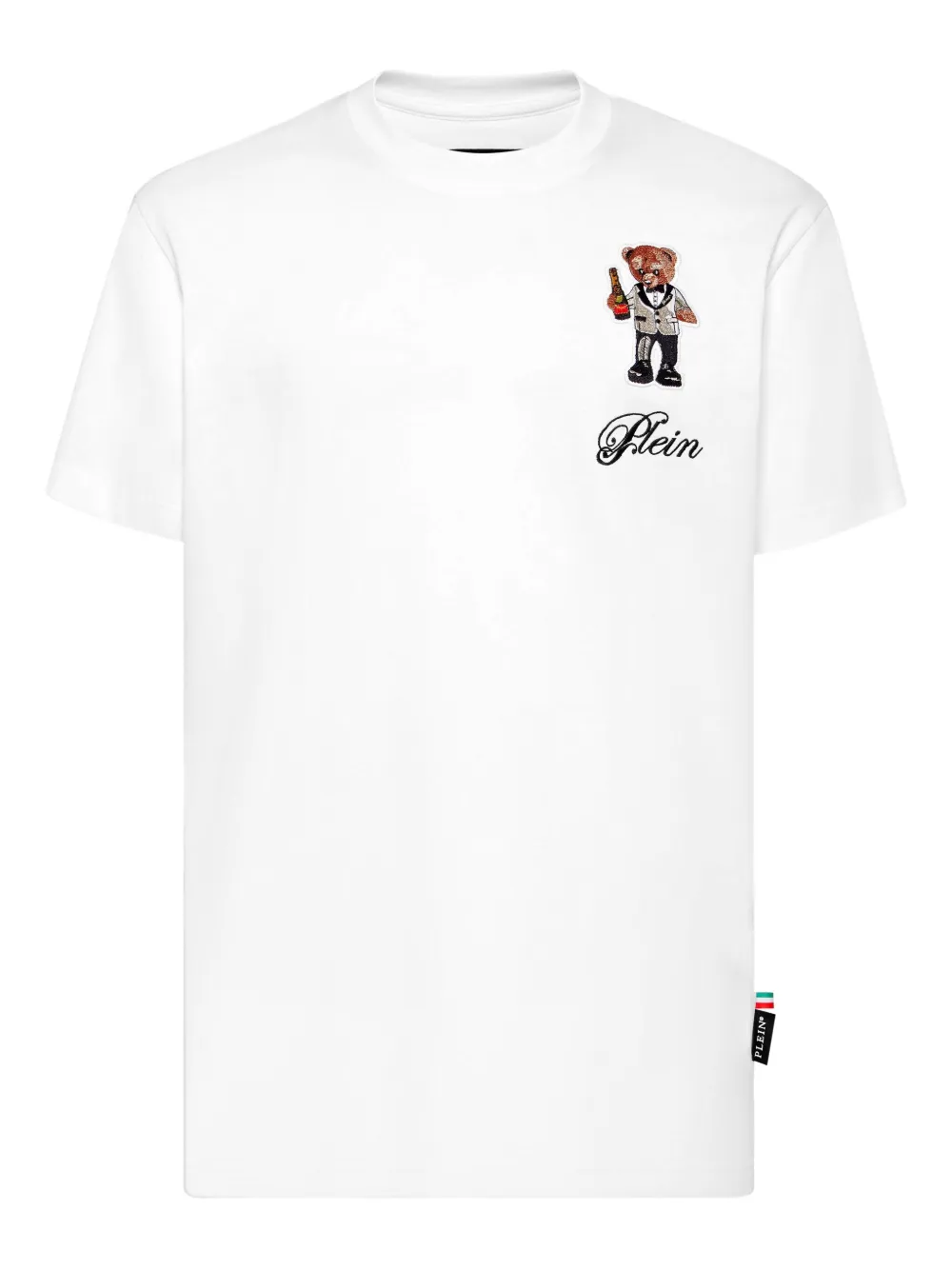 Philipp Plein T-shirt met teddybeer Wit