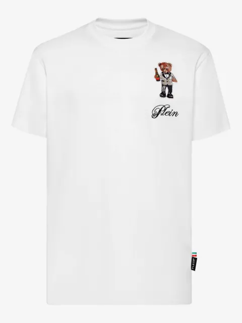Philipp Plein teddy bear-embellished T-shirt