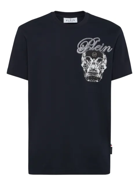 Philipp Plein playera con motivo Skull