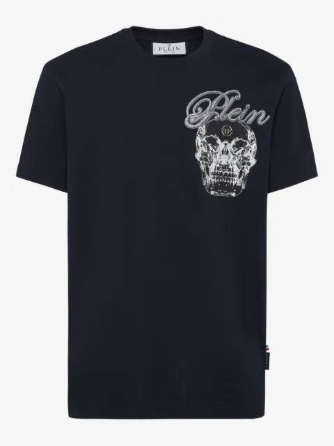 Philipp Plein playera con motivo Skull