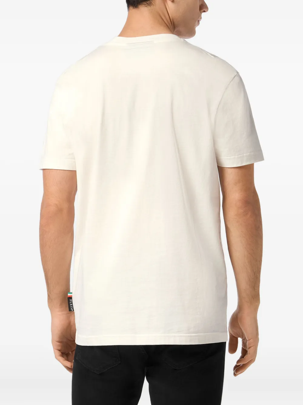 Philipp Plein T-shirt met geborduurd logo Wit