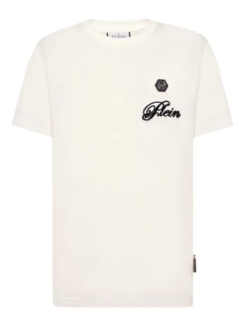 Philipp Plein logo-embroidered T-shirt