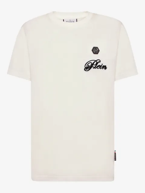 Philipp Plein playera con logo bordado
