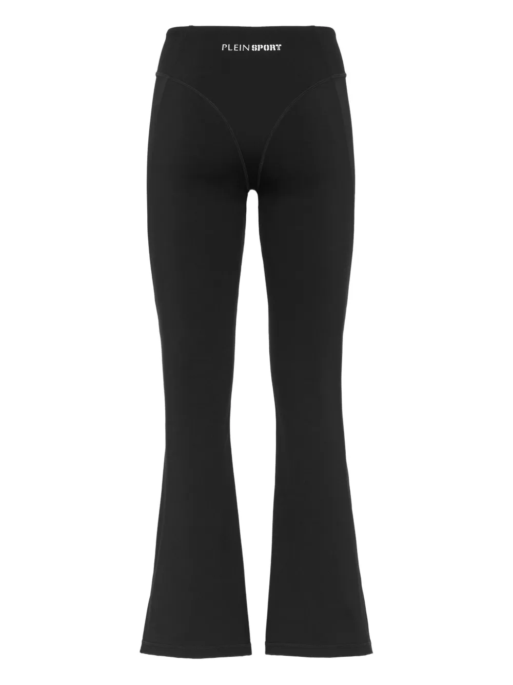 Plein Sport Jogging Flare Leggings In Black