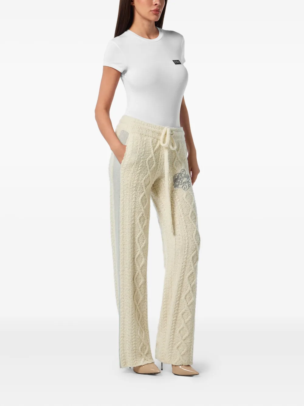 Philipp Plein Straight broek - Wit