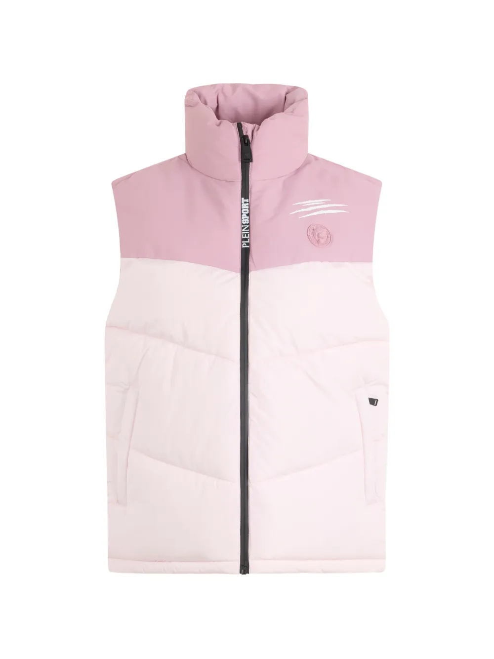 Plein Sport logo-detail gilet - Rosa