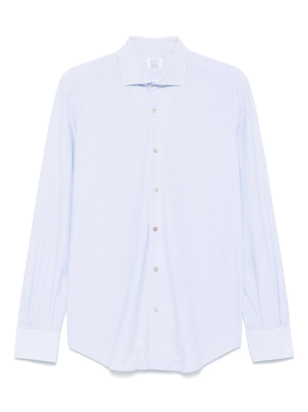 Mazzarelli camisa con estampado geométrico | blanco | Image 1