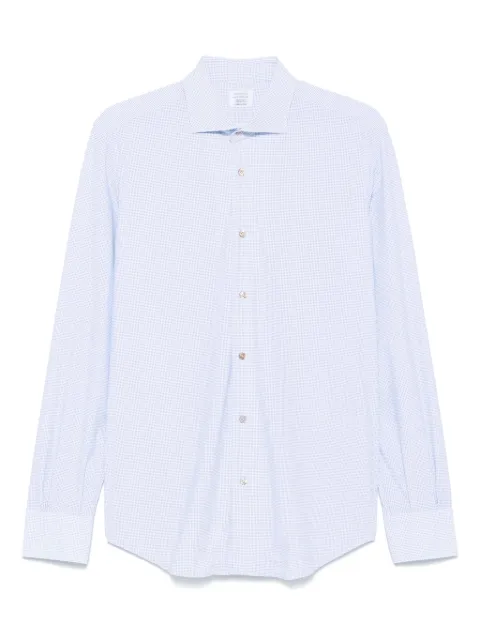 Mazzarelli camisa con estampado geométrico