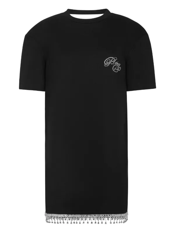 philipp plein t shirt dress PHILIPP PLEIN - T-Shirt Short Dresses Skull