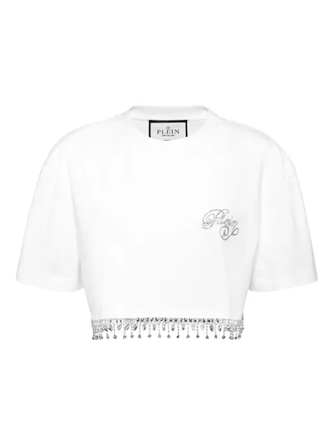 Philipp Plein Signature cropped T-Shirt