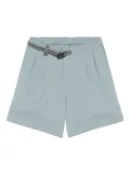 and Wander logo-embroidered shorts - Blue