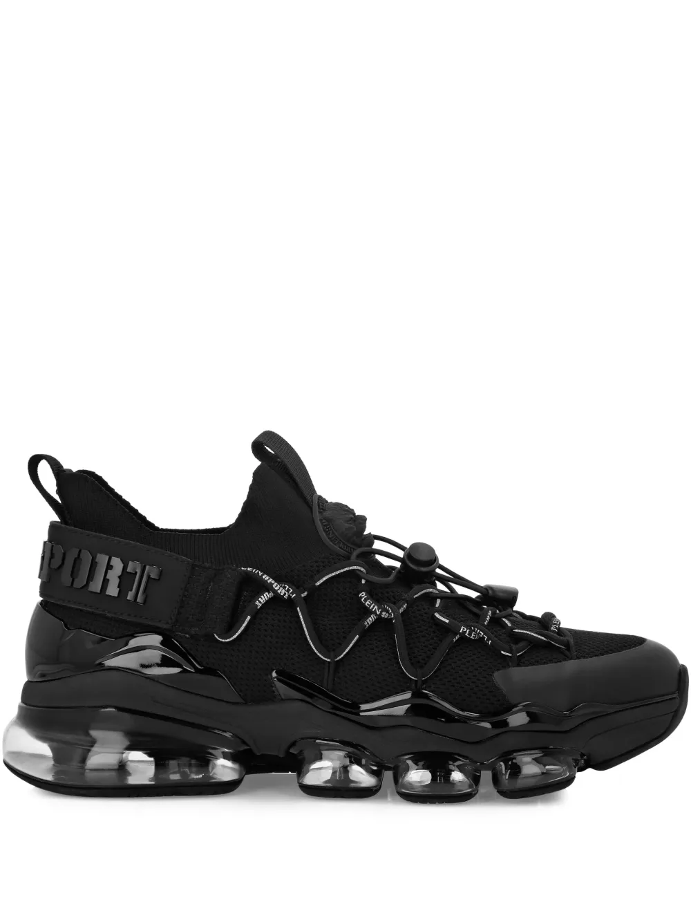 Plein Sport logo-embellished sneakers | Black | Image 1