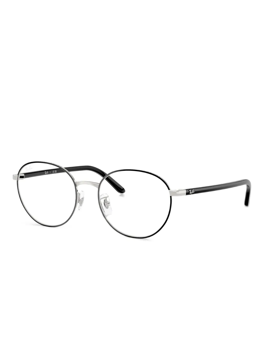 Ray-Ban Bril met rond montuur Zwart