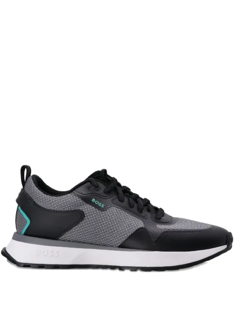 BOSS mesh-panel sneakers