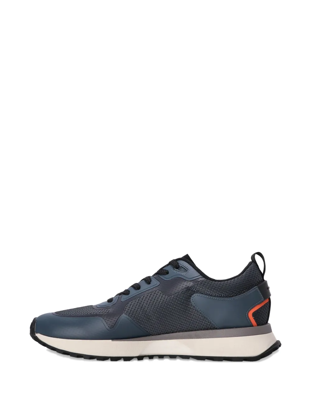 BOSS mesh-panelled sneakers Blue