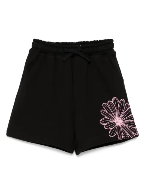 Mardi Mercredi Les Petites short à logo imprimé