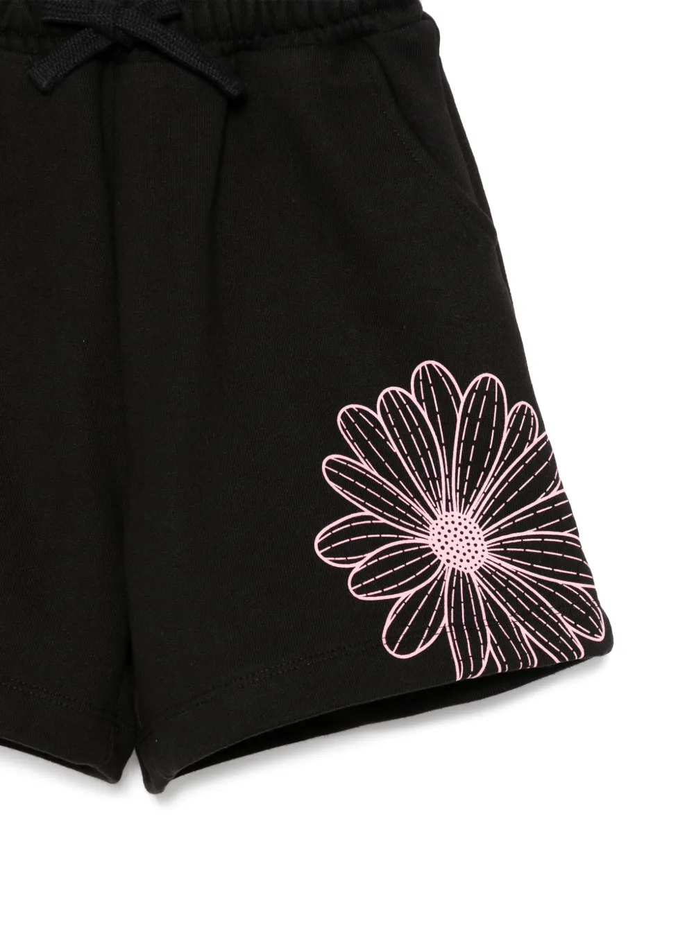 Shop Mardi Mercredi Les Petites Logo-print Shorts