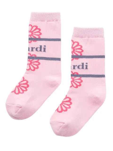 Mardi Mercredi Les Petites flower stripe socks