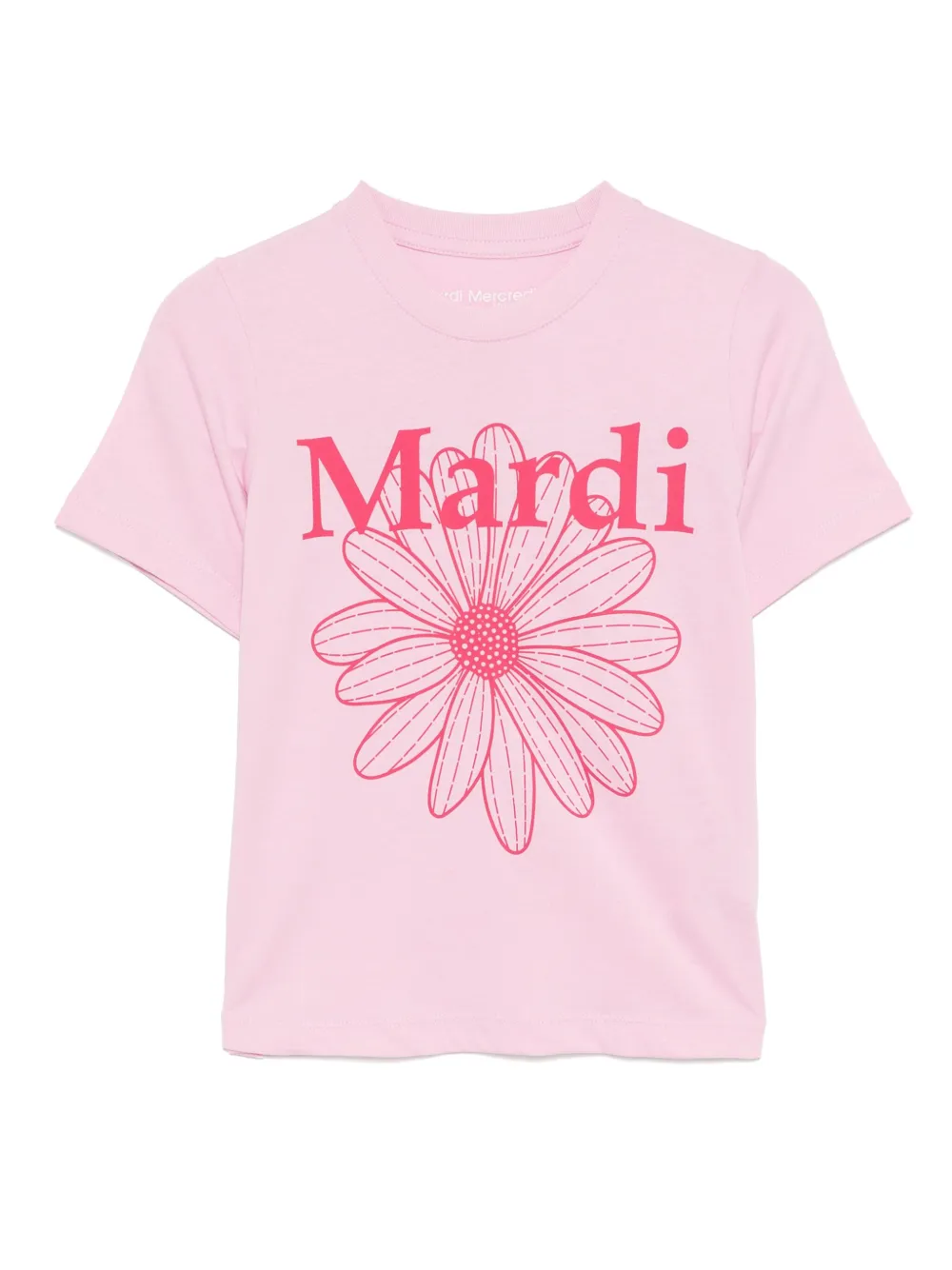 Mardi Mercredi Les Petites ロゴ Tシャツ - ピンク Mardi Mercredi Les Petites ロゴ Tシャツ - ピンク
