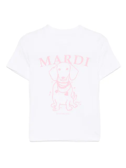 Mardi Mercredi Les Petites Pearl Necklace Swing The Tail Ddanji T-shirt