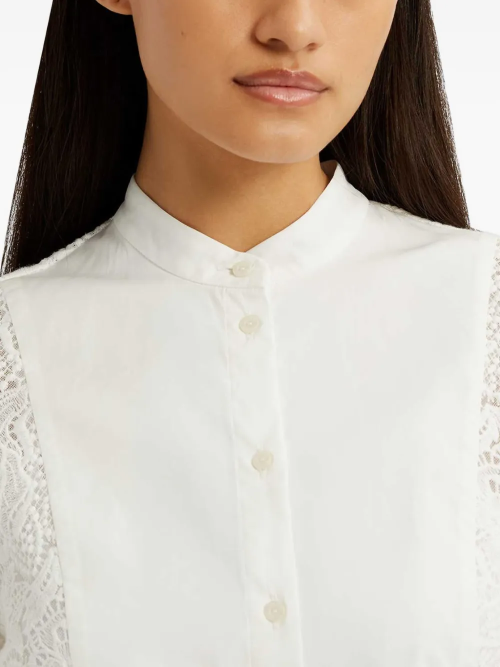 ERDEM LONG-SLEEVE BELTED MIDI DRESS