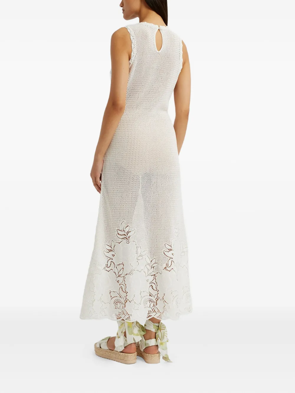 ERDEM SLEEVELESS MIDI DRESS 
