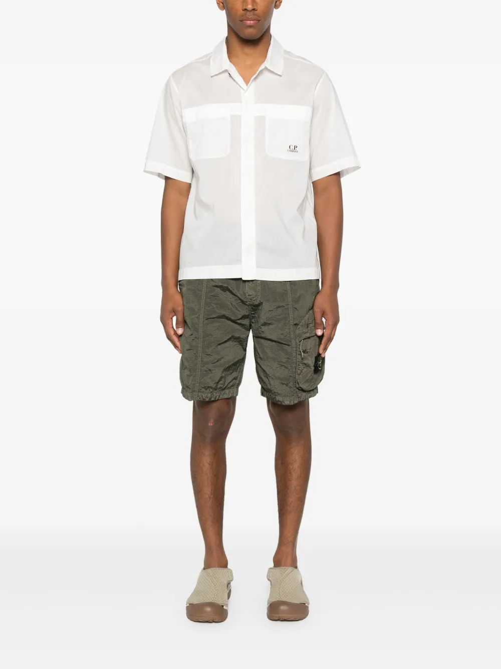 Stone Island Econyl shorts - Groen