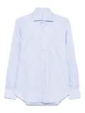 Mazzarelli checked shirt - Blue