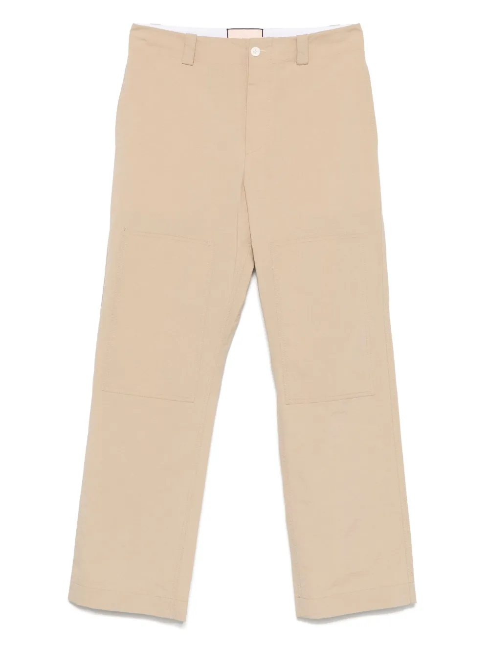 Plan C technical-panama trousers | Neutrals | Image 1