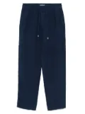 Vilebrequin linen track pants - Blue