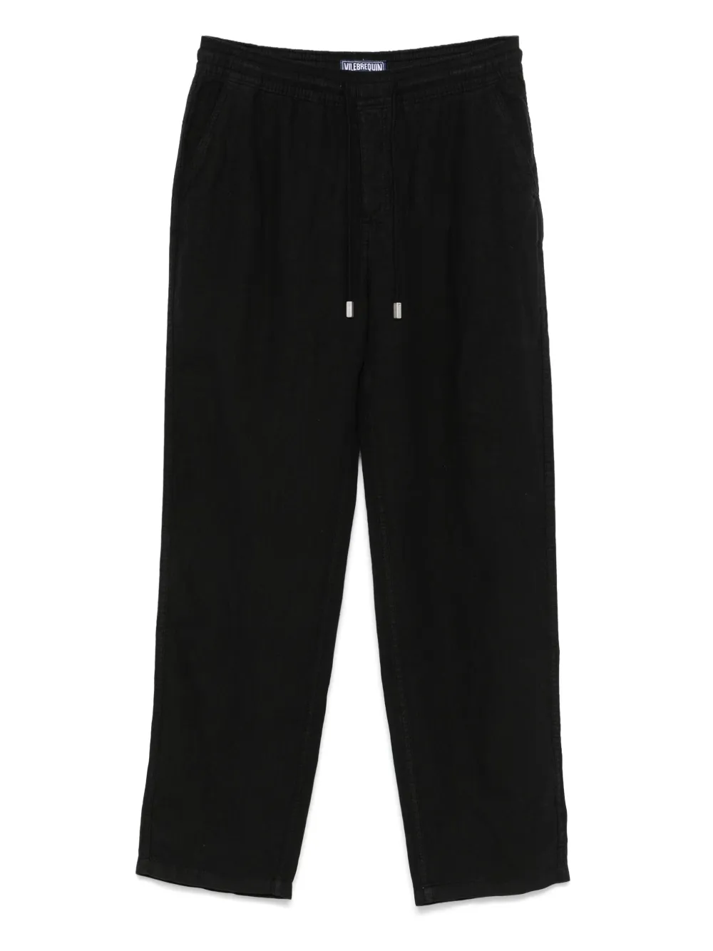 Vilebrequin linen track pants | negro | Image 1